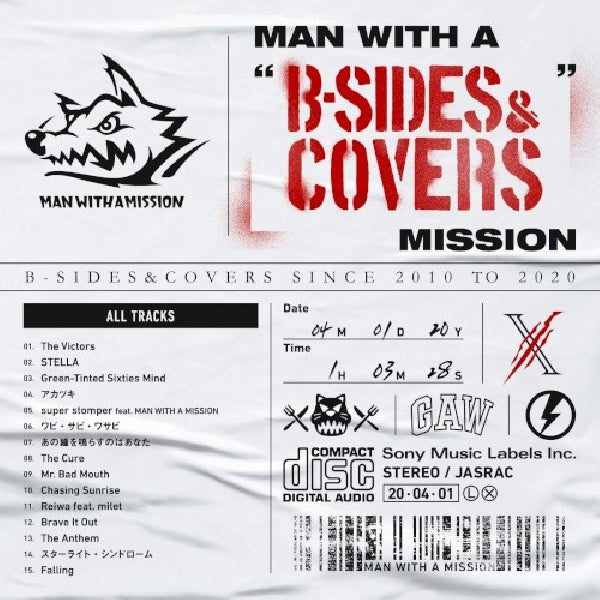 Man With A Mission - Man with a "b-sides & covers" mission (CD) - Discords.nl