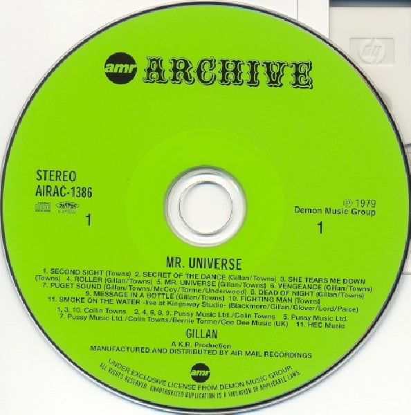 Gillan - Mr. universe + 1 -ltd- (CD) - Discords.nl