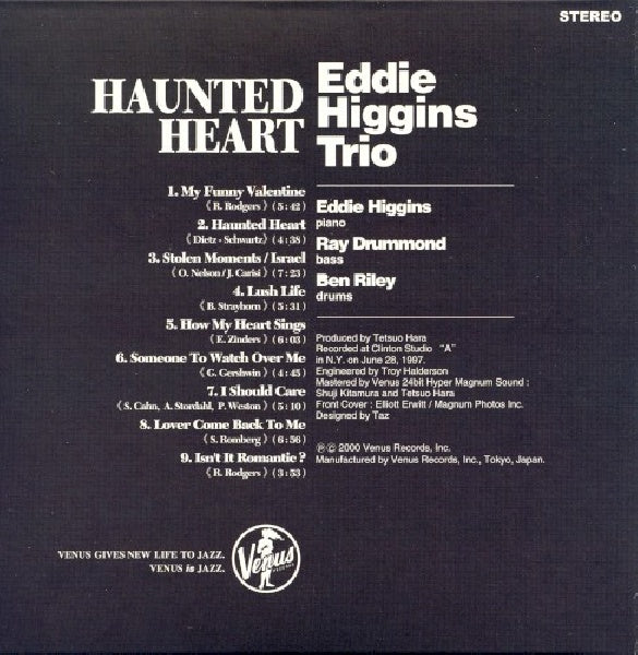 Eddie Higgins - Haunted heart (CD) - Discords.nl
