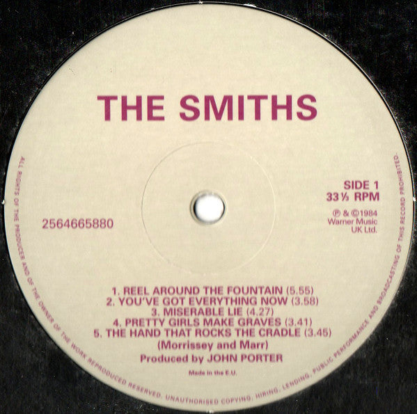 The Smiths - The Smiths  (LP) - Discords.nl