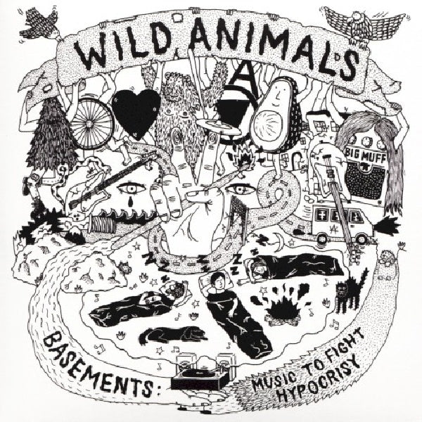 Wild Animals - Basements:music to fight hypocrisy (CD) - Discords.nl