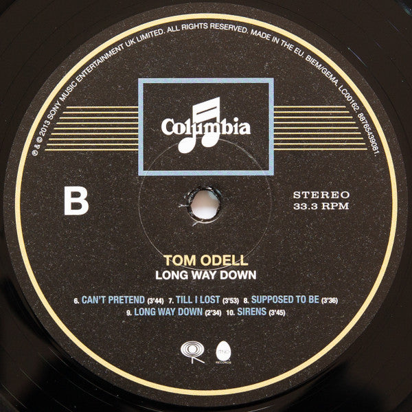 Tom Odell - Tom Odell - Long Way Down  (LP)