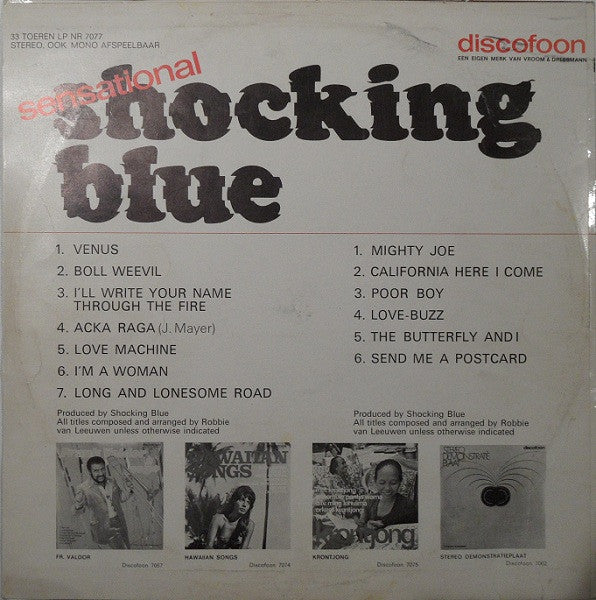 Shocking Blue - Sensational Shocking Blue (LP Tweedehands)