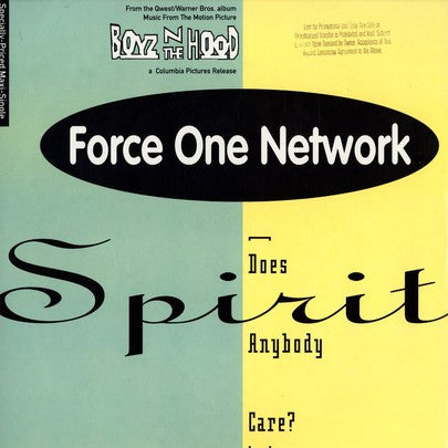 Force One Network - Spirit (Does Anybody Care?) (12" Tweedehands)