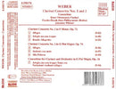 C.m. Von Weber - Clarinet concertos, conce (CD) - Discords.nl