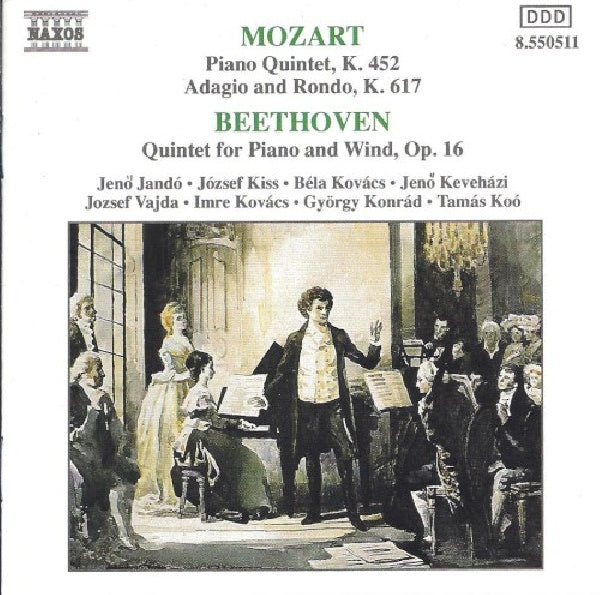 Mozart/beethoven - Piano quintets (CD) - Discords.nl