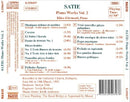 E. Satie - Piano works vol.2 (CD) - Discords.nl