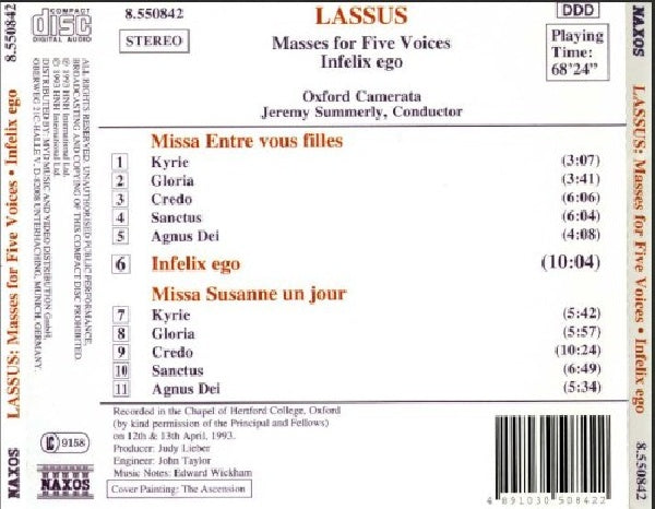 O. De Lassus - Masses (CD) - Discords.nl