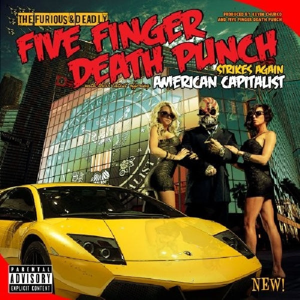 Five Finger Death Punch - American capitalist (CD) - Discords.nl