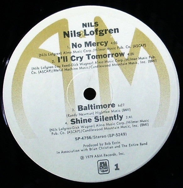 Nils Lofgren - Nils (LP Tweedehands)