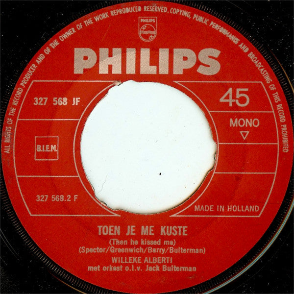 Willeke Alberti - Spiegelbeeld = Tes Tendres Années = Tender Years (7-inch Tweedehands) - Discords.nl