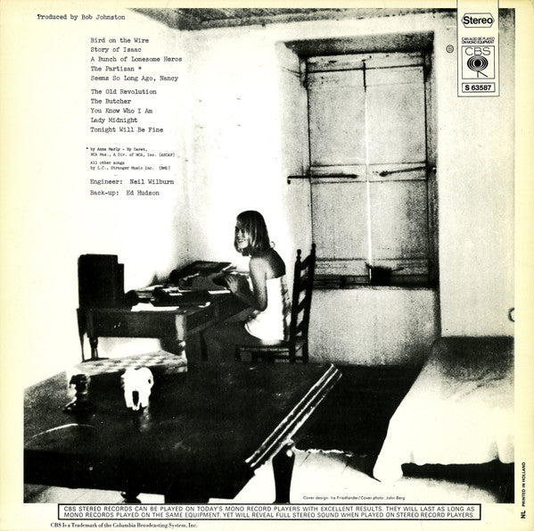 Leonard Cohen - Songs From A Room (LP Tweedehands) - Discords.nl