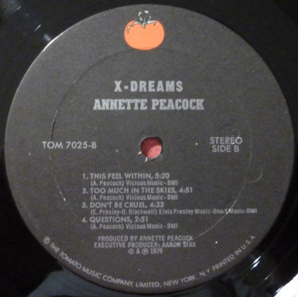 Annette Peacock - X-Dreams (LP Tweedehands)