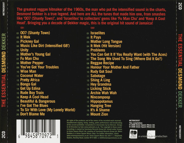 Desmond Dekker - The Essential Desmond Dekker (CD Tweedehands) - Discords.nl