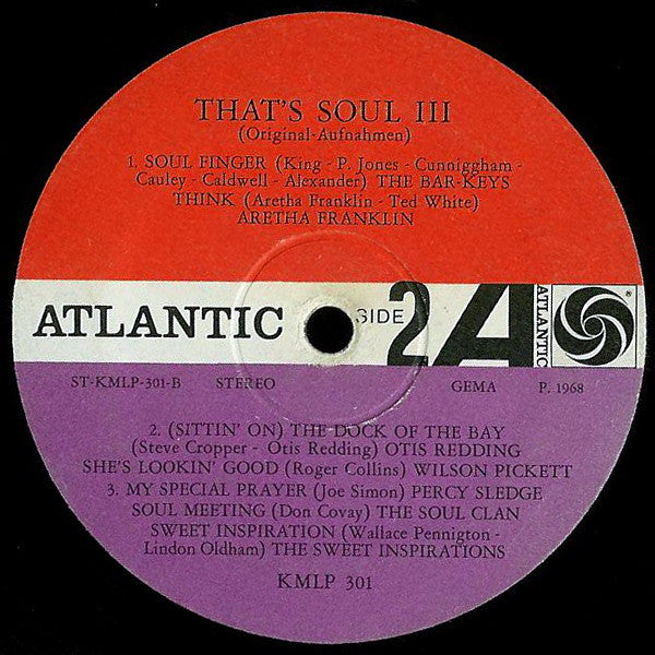Various - That's Soul 3 (LP Tweedehands)