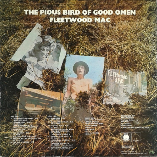 Fleetwood Mac - The Pious Bird Of Good Omen (LP Tweedehands) - Discords.nl