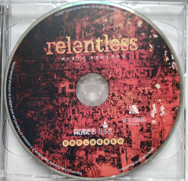 Misty Edwards - Relentless / Unplugged (CD)