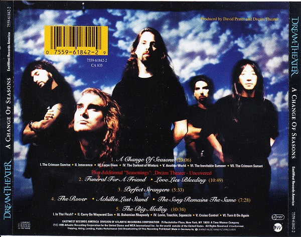 Dream Theater - A Change Of Seasons (CD Tweedehands)