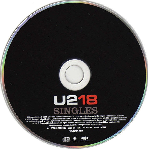 U2 - U218 Singles ()