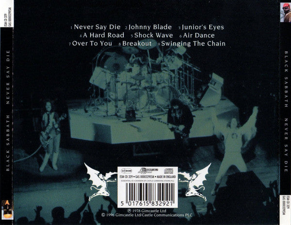 Black Sabbath - Never Say Die! (CD Tweedehands) - Discords.nl