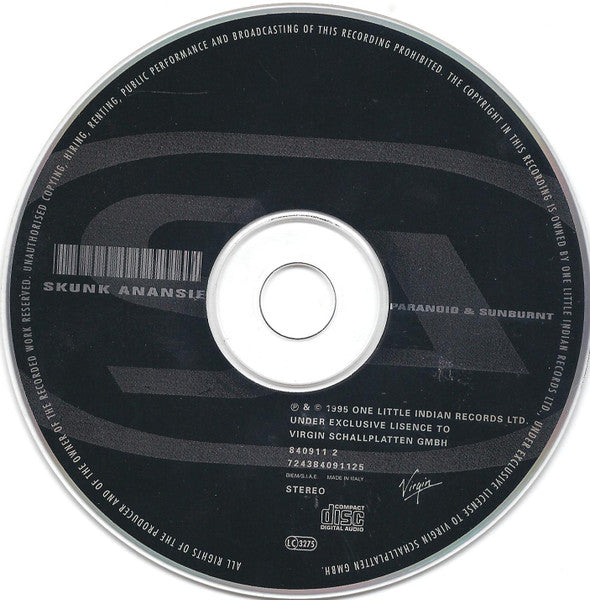 Skunk Anansie - Paranoid & Sunburnt (CD Tweedehands)