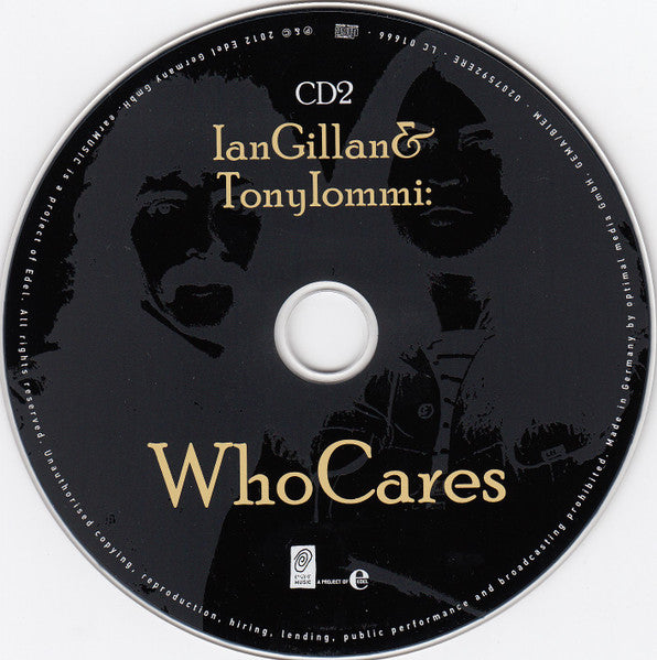 Ian Gillan & Tony Iommi - WhoCares (CD)