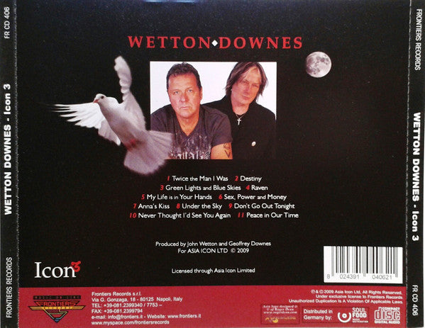 Wetton/Downes - Icon 3 (CD)