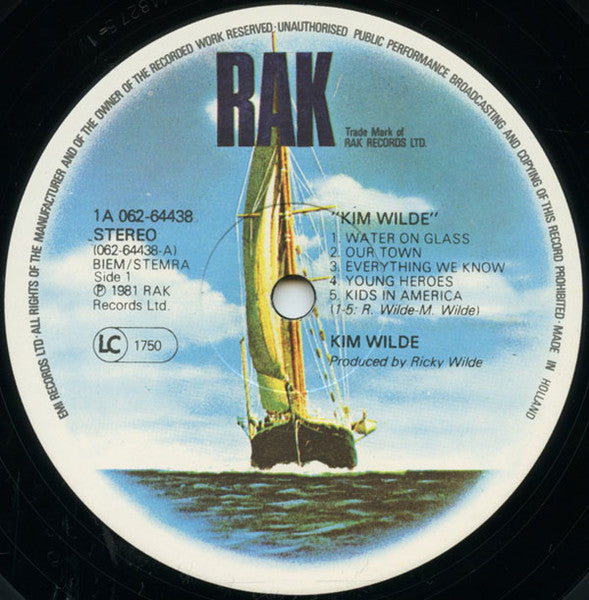 Kim Wilde - Kim Wilde (LP Tweedehands) - Discords.nl