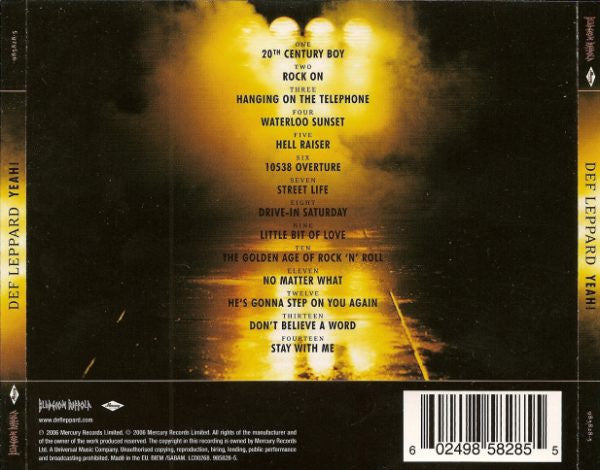 Def Leppard - Yeah! (CD Tweedehands)