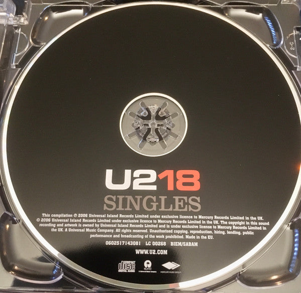 U2 - U218 Singles (CD Tweedehands)