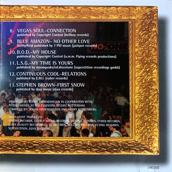 Various - No-One Modern Dance Parties - The Second Compilation (CD Tweedehands)