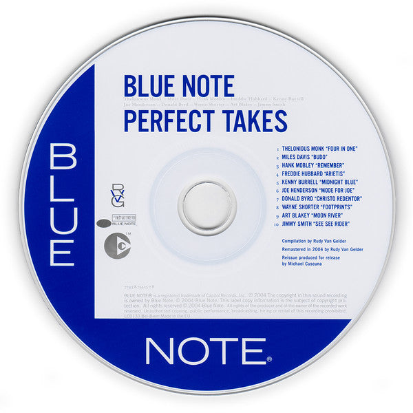 Various - Blue Note Perfect Takes (CD Tweedehands)