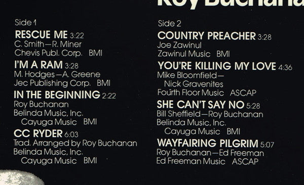 Roy Buchanan - Rescue Me (LP Tweedehands)