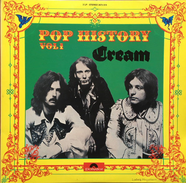 Cream (2) - Pop History Vol. 1 (LP Tweedehands)
