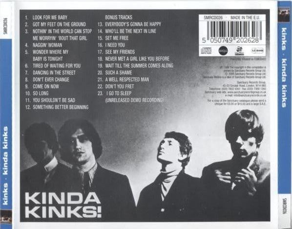 Kinks, The - Kinda Kinks (CD Tweedehands)