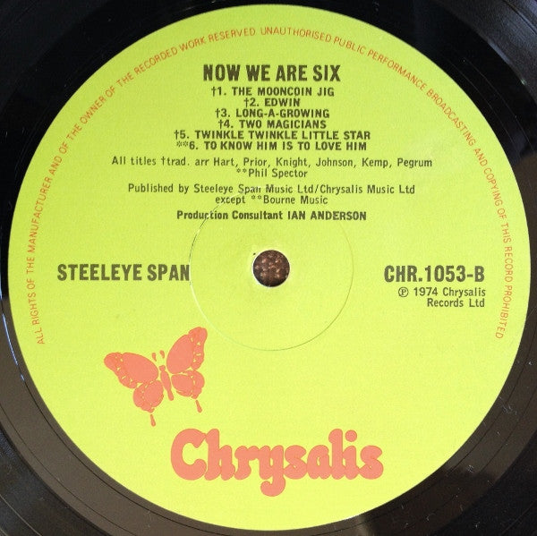 Steeleye Span - Now We Are Six (LP Tweedehands)