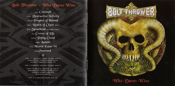 Bolt Thrower - Who Dares Wins (CD Tweedehands)