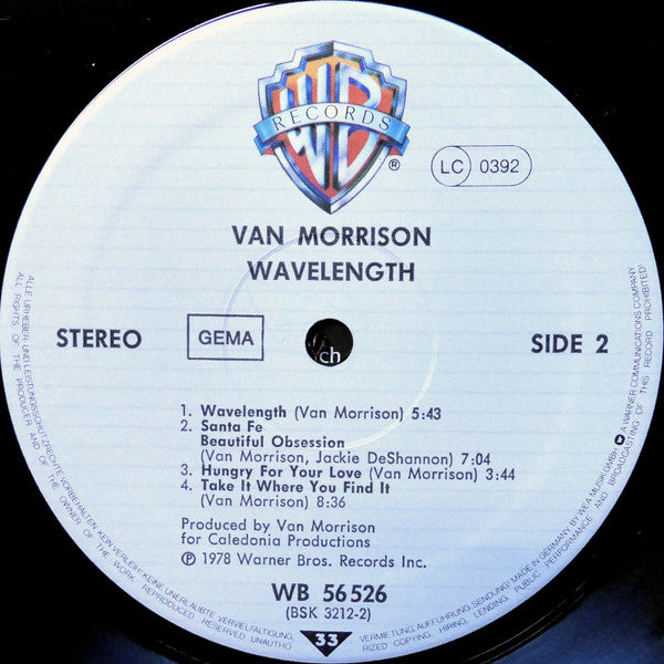 Van Morrison - Wavelength (LP Tweedehands)