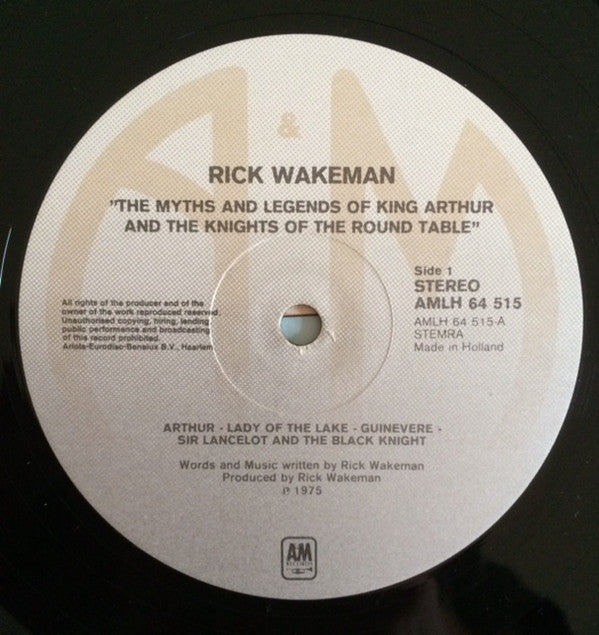 Rick Wakeman - The Myths And Legends Of King Arthur And The Knights Of The Round Table (LP Tweedehands)