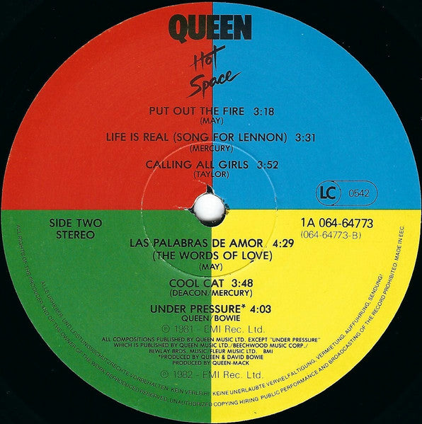 Queen - Hot Space (LP Tweedehands)