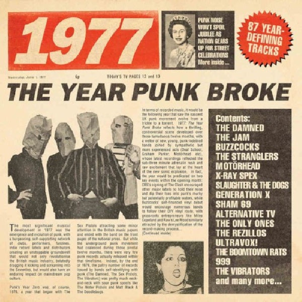 V/A (Various Artists) - 1977 - the year punk broke (CD)