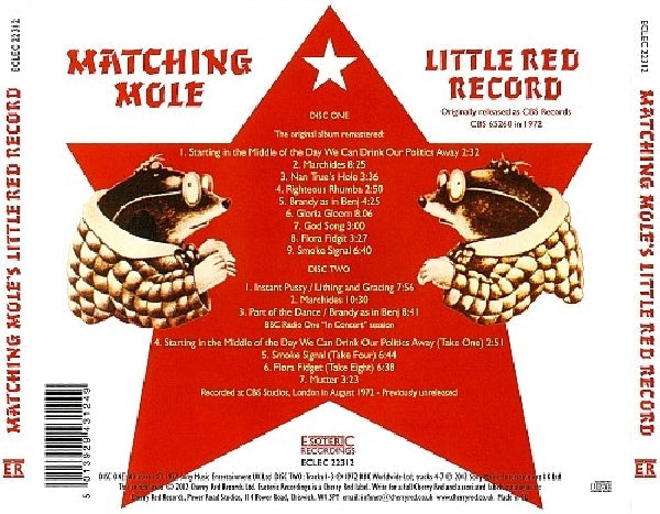 Matching Mole - Little red record =2cd= (CD) - Discords.nl