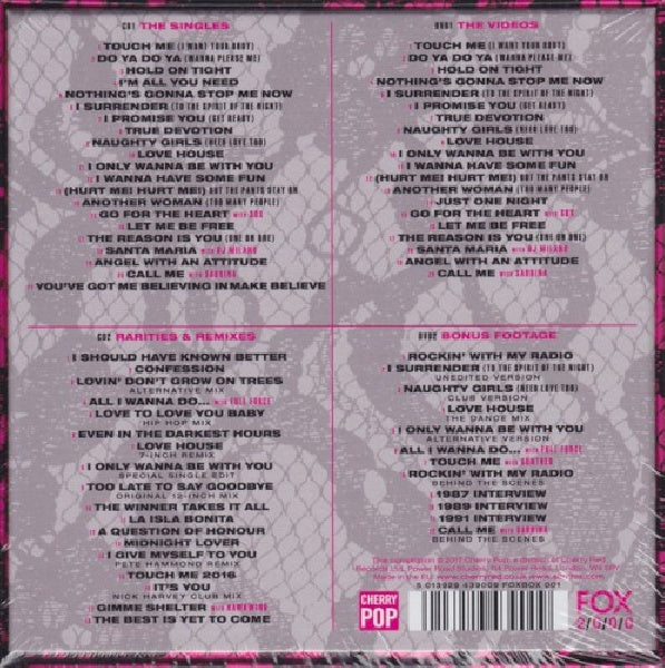 Samantha Fox - Play it again, sam the fox box (CD) - Discords.nl