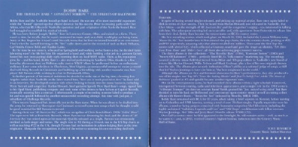 Bobby Bare - Travelin' bare / constant sorrow / the streets of baltimore (CD) - Discords.nl