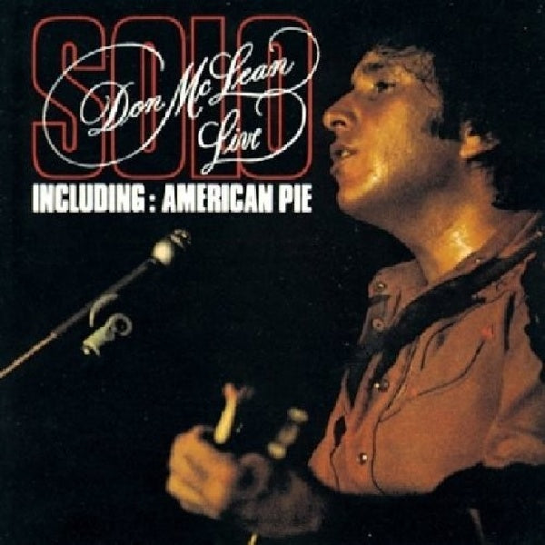 Don Mclean - Solo -live- (CD) - Discords.nl