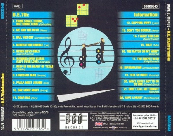 Dave Edmunds - D.e. 7th/information (CD) - Discords.nl