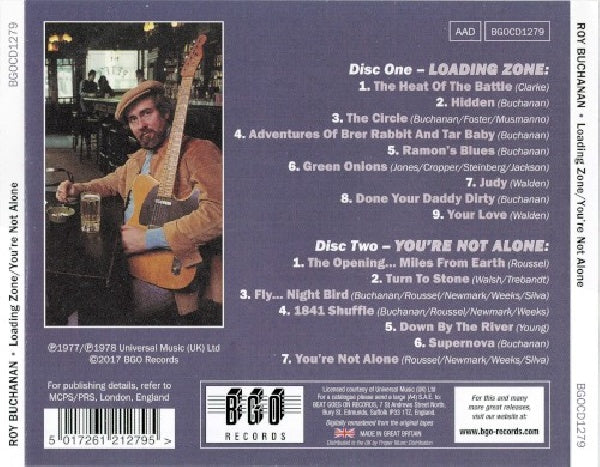 Roy Buchanan - Loading zone/you're not alone (CD) - Discords.nl