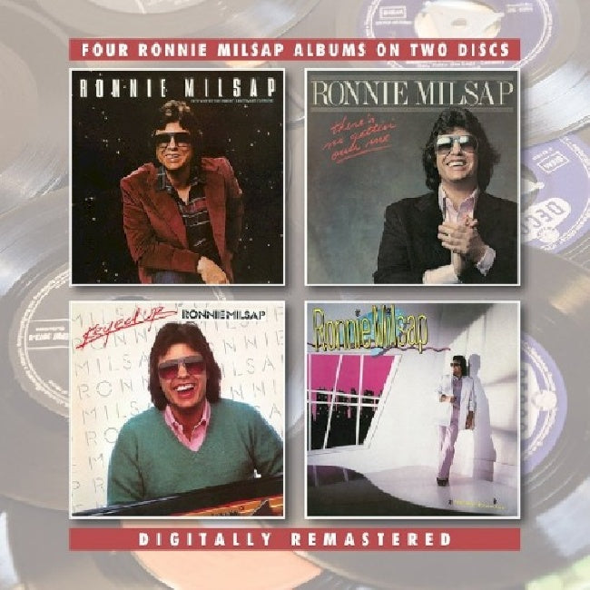 Ronnie Milsap - Out where the bright lights are glowing/there's no gettin' over me/keyed up/one more try for love (CD) - Discords.nl