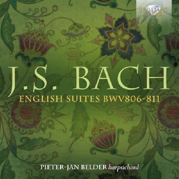Pieter Belder -jan - J.s. bach: english suites bwv806-811 (CD) - Discords.nl