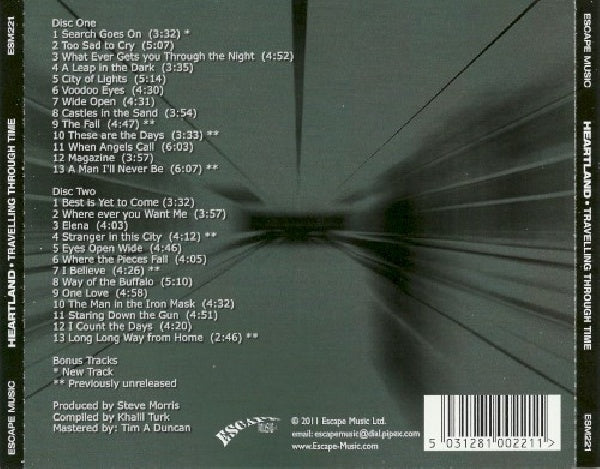 Heartland - Travelling through time (CD) - Discords.nl